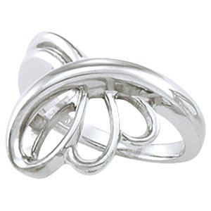 Sterling Silver Metal Fashion Ring - Siddiqui Jewelers