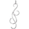 Swirl & Curl Pendant - Siddiqui Jewelers