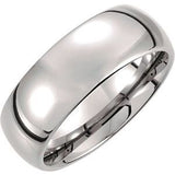 Tungsten 8 mm Domed Band Size 11.5 - Siddiqui Jewelers