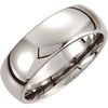 Cobalt 8 mm Low Domed Band
 Size 11.5 - Siddiqui Jewelers