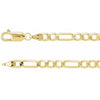 14K Yellow 4 mm Figaro 7" Chain 
 Siddiqui Jewelers