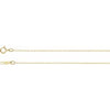 10K Yellow .75 mm Rope 16" Chain  -Siddiqui Jewelers