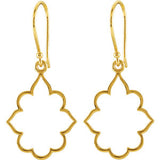 14K Yellow Decorative Earrings - Siddiqui Jewelers