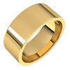 10K Yellow 8 mm Flat Comfort Fit Light Band Size 12.5 - Siddiqui Jewelers