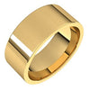 14K Rose 8 mm Flat Comfort Fit Light Band Size 5 - Siddiqui Jewelers