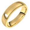 14K Yellow 5 mm Rope Half Round Comfort Fit Band Size 8.5 - Siddiqui Jewelers