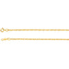 14K Yellow 1.5 mm Rope 7" Bracelet - Siddiqui Jewelers
