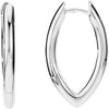 Round Tube Hinged Earrings-Siddiqui Jewelers