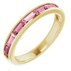 14K Yellow Pink Tourmaline Ring - Siddiqui Jewelers