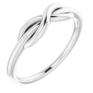 Sterling Silver Infinity-Style Ring - Siddiqui Jewelers