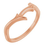 18K Rose Branch Ring Siddiqui Jewelers