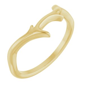 18K Yellow Branch Ring Siddiqui Jewelers