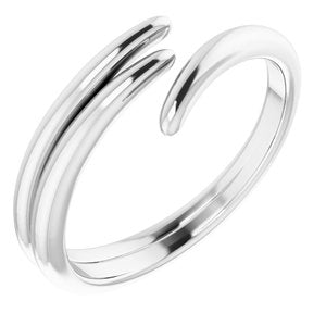 Sterling Silver Bypass Ring - Siddiqui Jewelers