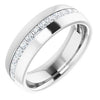 14K White 1 CTW Natural Diamond Band-Siddiqui Jewelers