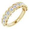 14K Yellow 1 1/8 CTW Diamond Anniversary Band - Siddiqui Jewelers