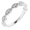 Platinum 1/8 CTW Diamond Anniversary Band - Siddiqui Jewelers