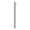 Sterling Silver 26.4x2.1 mm Sculptural-Inspired Bar Pendant - Siddiqui Jewelers