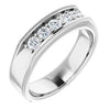 14K White 1/2 CTW Diamond Men's Ring       -Siddiqui Jewelers