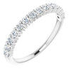 Platinum 3/8 CTW Diamond Anniversary Band-Siddiqui Jewelers