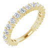 14K Yellow 1 1/5 CTW Diamond Anniversary Band-Siddiqui Jewelers