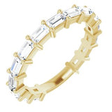 14K Yellow 1 1/2 CTW Diamond Anniversary Band-Siddiqui Jewelers