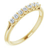 14K Yellow 1/5 CTW Diamond Anniversary Band-Siddiqui Jewelers