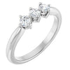 Platinum 1/3 CTW Lab-Grown Diamond Anniversary Band Siddiqui Jewelers