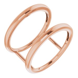 14K Rose Freeform Ring Size 7 - Siddiqui Jewelers
