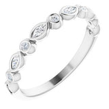 Platinum 1/4 CTW Diamond Anniversary Band-Siddiqui Jewelers