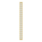 14K Yellow 1/5 CTW Diamond Vertical Bar Pendant - Siddiqui Jewelers