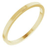 10K Yellow 1.5 mm Flat Band Size 10.5 - Siddiqui Jewelers