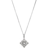 Sterling Silver 1/6 CTW Diamond Vintage-Inspired 18" Necklace - Siddiqui Jewelers