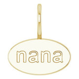 14K Yellow "Nana" Charm/Pendant Siddiqui Jewelers