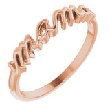 14K Rose Mama Ring  Siddiqui Jewelers