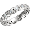 Band 3/8 CTW Diamond Sculptural-Inspired Eternity Band Size 5 - Siddiqui Jewelers