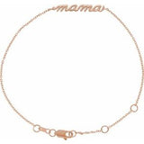14K Rose Mama 6 1/2-7 1/2" Bracelet Siddiqui Jewelers