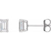 14K White 3/4 CTW Lab-Grown Diamond Earrings Siddiqui Jewelers