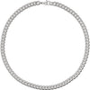 Sterling Silver 8 mm Curb 7" Chain - Siddiqui Jewelers