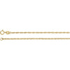 14K Yellow 1.75 mm Solid Rope 7" Chain - Siddiqui Jewelers