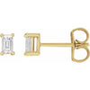 14K Yellow 1/5 CTW Lab-Grown Diamond Stud Earrings Siddiqui Jewelers