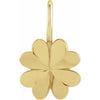 14K Yellow Four-Leaf Clover Charm/Pendant Siddiqui Jewelers