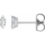 Platinum 1/6 CTW Natural Diamond Earrings
 Siddiqui Jewelers