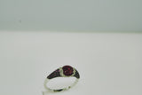 Natural Ruby Ring Set in 14k White Gold - Siddiqui Jewelers