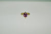 Pink Topaz and Diamond Ring Set in 14k Yellow Gold - Siddiqui Jewelers