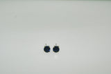 Sapphire Stud Earrings in 14K White Gold - Siddiqui Jewelers