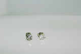 Diamond Stud Earrings in 14K White Gold - Siddiqui Jewelers