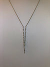 14K White Gold Diamond Necklace - Siddiqui Jewelers