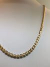 22K Two-tone Gold Necklace 22" - Siddiqui Jewelers