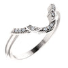 Platinum .025 CTW Diamond Matching Band - Siddiqui Jewelers