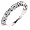 Platinum 1/3 CTW Diamond Matching Band - Siddiqui Jewelers